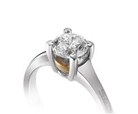 Anello Salvini Donna Battito in Oro bianco Diamante 20074774-12 - 20074774-13